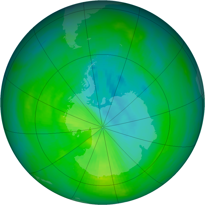 Ozone Map 1983-11-23